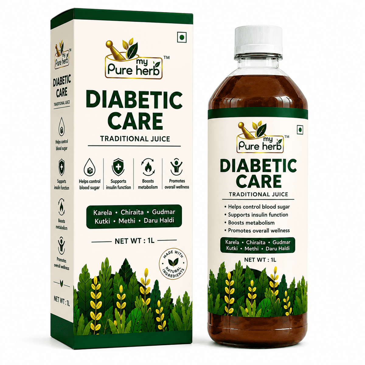 Organic Diabetic Care Traditional Juice