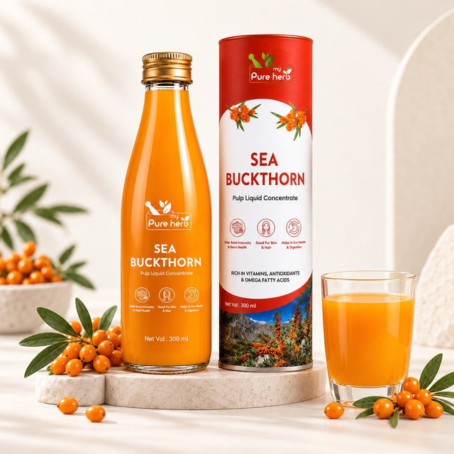 Pure Herb Testosterone Booster and Sea Buckthorn Combo Pack