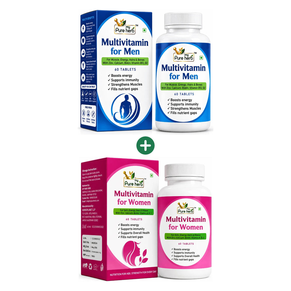 My Pure Herb Multivitamin Tablets for Men and Women