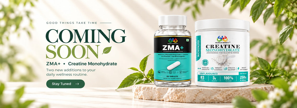 Coming soon: ZMA+ and Creatine Monohydrate