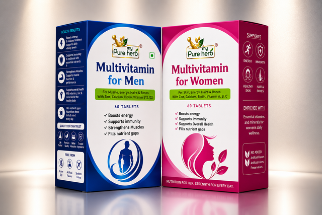 My Pure Herb Multivitamin Tablets for Men and Women